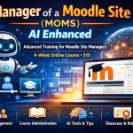 Manager of a Moodle Site with AI